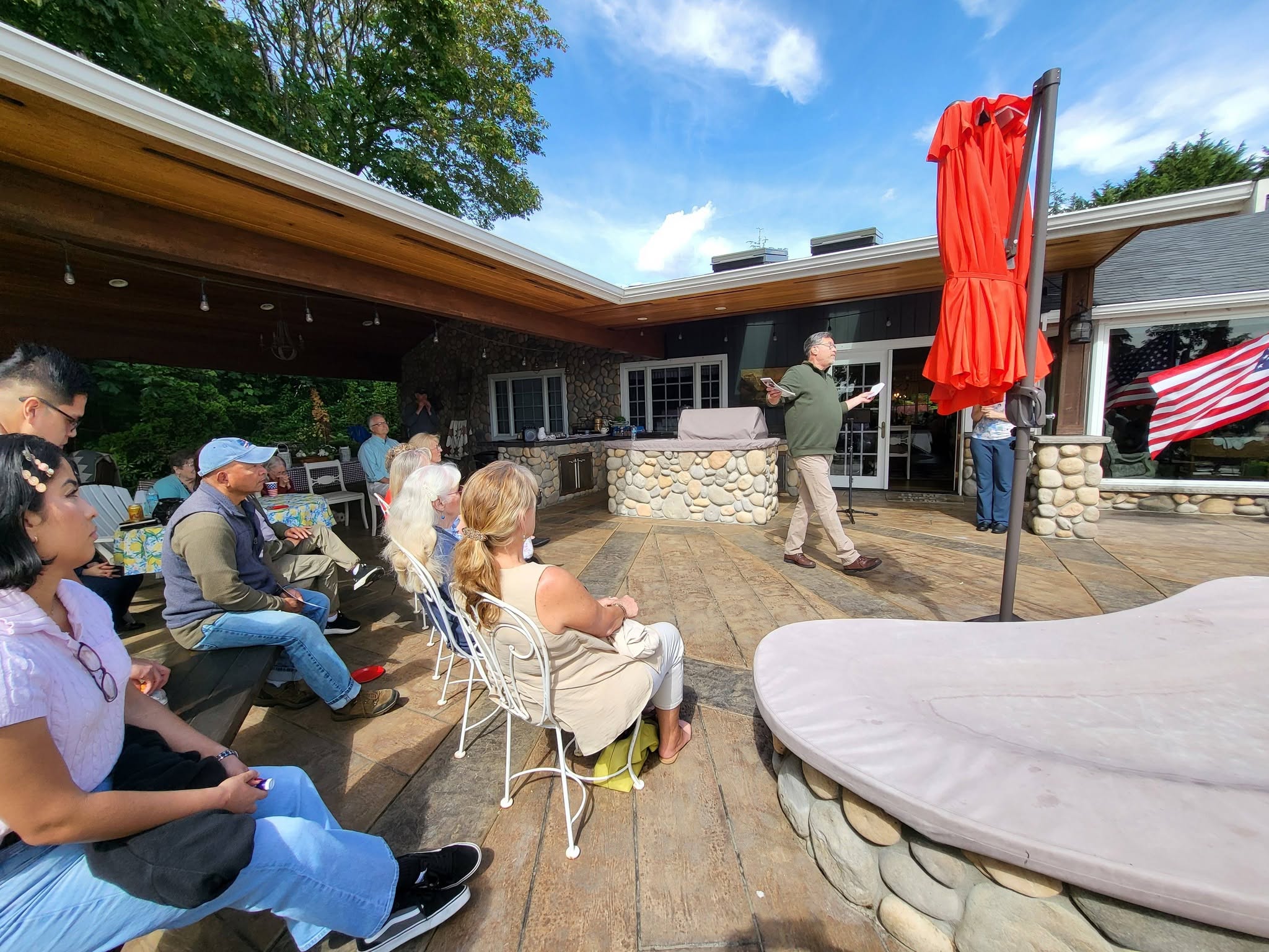 Speaking at Event
